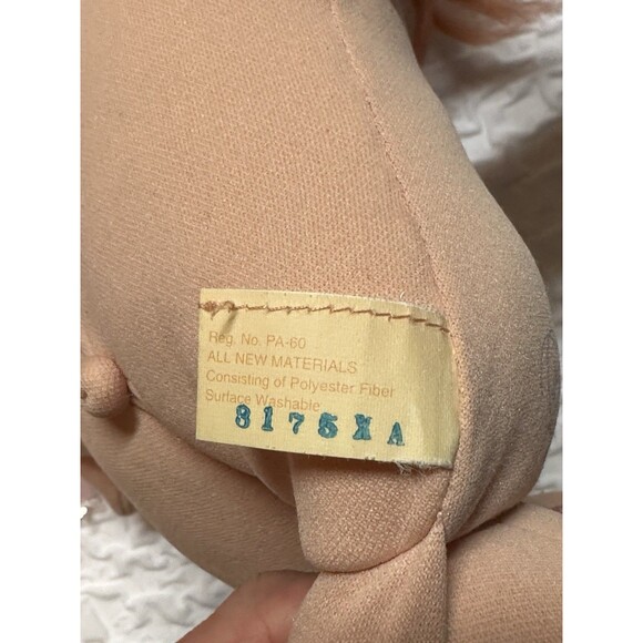 Cabbage Patch doll red hair tongue Mattel First Edition 1978 1983 tush tag 1995 - Picture 4 of 12